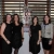 Caurie Glickman, Tamara Fine, CFIM ice loge, Lisa Wolfond, Liora Yakubowicz